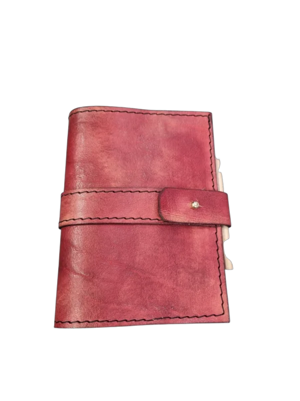 Agenda cuoio rosso