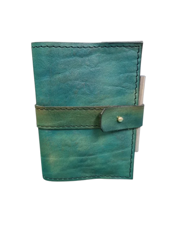 Agenda cuoio blu